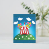 Einladungen zum Red Circus Zent (Stehend Vorderseite)