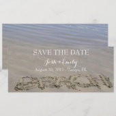 Einladungen zum Sandstrand (Vorne/Hinten)