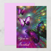 Einladungen zum Schmetterling (Vorne/Hinten)