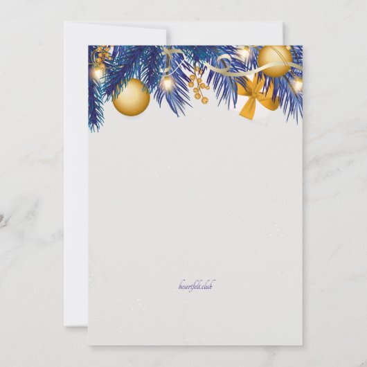 Einladungen zum Silvesterabend (Rückseite)