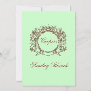 Einladungen zum Sonntagsbrunch