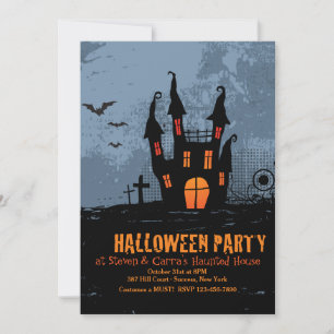 Einladungen zum Spuk Halloween-Party