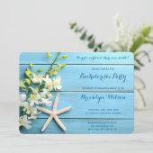 Einladungen zum Starfish Junggeselinnen-Abschied (Stehend Vorderseite)