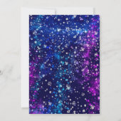 Einladungen zum Thema "Starry Night Quinceanera" (Rückseite)