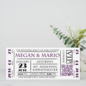 Einladungen zum Ticket (Stehend Vorderseite)