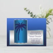 Einladungen zum Tropical Beach Prom (Stehend Vorderseite)