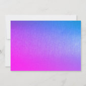 Einladungen zum Tropical Summer Birthday (Rückseite)