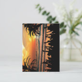 Einladungen zum tropischen Strand (Stehend Vorderseite)