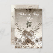 Einladungen zum Valentinstag (Vorne/Hinten)