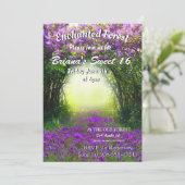 Einladungen zum verzauberten Wald (Stehend Vorderseite)