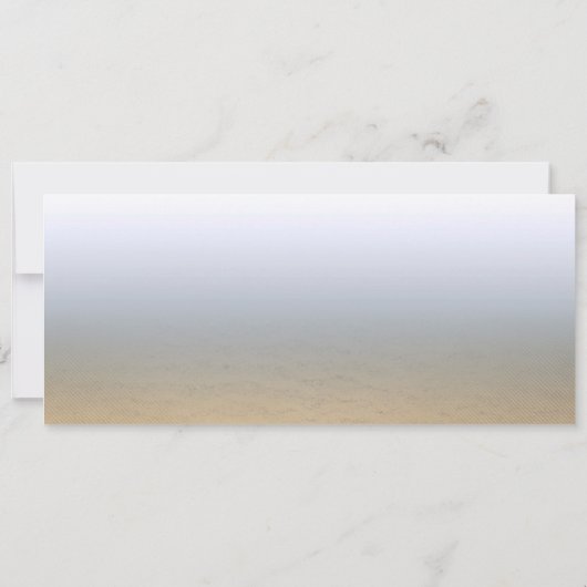 Einladungen zum Vintagen Boarding am Strand. (Rückseite)