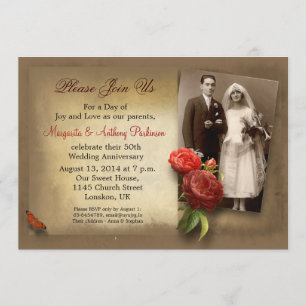 Einladungen zum Vintagen extravaganten Hochzeitsta