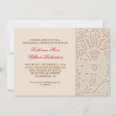 Einladungen zum Vintagen Probe mit Foto (Rückseite)