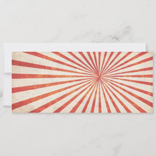 Einladungen zum Vintagen Schweinefleischroast (Rückseite)