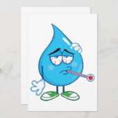 Einladungen zum Wasserfallen (Vorne/Hinten)