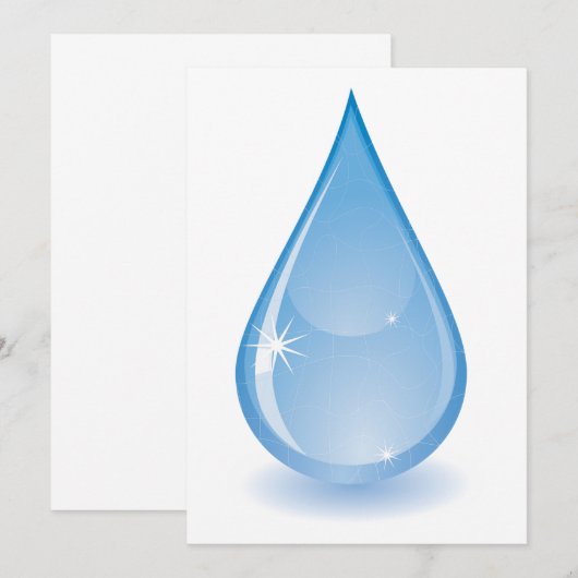 Einladungen zum Wasserfallen (Vorne/Hinten)