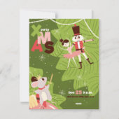 Einladungen zum Weihnachtsbrunch mit dem Nokker (Vorderseite)