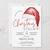 Einladungen zum Weihnachtsessen (Vorderseite)