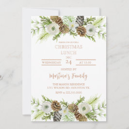 Einladungen zum Weihnachtsessen Weihnachts-Party