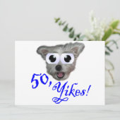 Einladungen zur 50. Geburtstagspartei (Stehend Vorderseite)