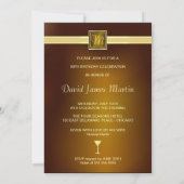 Einladungen zur 50. Geburtstagspartei - Zeitgenöss (Rückseite)