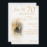 Einladungen zur 70. Geburtstagspartei<br><div class="desc">Ihre Gäste und der Ehrengast werden diese 70. Geburtstagsfeier-Einladung Liebe.  Anpassen Sie die Einladungen einfach mit Ihren eigenen Informationen und fügen Sie ein Bild und die Einladung ist bereit zu gehen.</div>