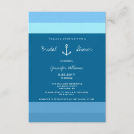 Einladungen zur Anchor Nautical Bridal