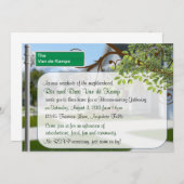 Einladungen zur Ansammlung von Eigenheimen (Vorne/Hinten)