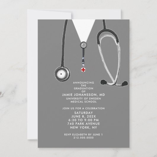 Einladungen zur Ärzteschule (Vorderseite)