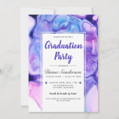 Einladungen zur Ätherischen Wave Graduation Party (Vorderseite)