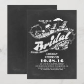 Einladungen zur Badewanne mit Dusche aus Kalkplatt (Vorne/Hinten)