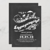 Einladungen zur Beachvolleyball-Party (Vorne/Hinten)