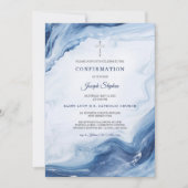 Einladungen zur Bestätigung personalisierter Junge (Vorderseite)