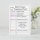 Einladungen zur "Bibliothekskarte" (Stehend Vorderseite)