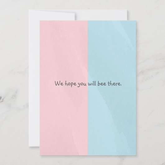 Einladungen zur Bienendusche, Bienengeschlechtsoff (Rückseite)