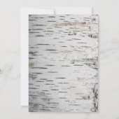 Einladungen zur Birch Tree Woodland Engagement Par (Rückseite)