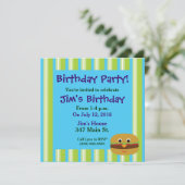 Einladungen zur Birthday Party (Stehend Vorderseite)