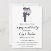 Einladungen zur blühenden Marinebialltag (Vorderseite)