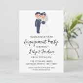 Einladungen zur blühenden Marinebialltag (Stehend Vorderseite)