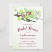 Einladungen zur Blumendusche (Vorderseite)