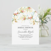 Einladungen zur Blumendusche (Stehend Vorderseite)
