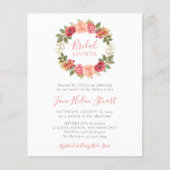 Einladungen zur Blumendusche (Vorderseite)