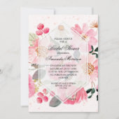 Einladungen zur Blumendusche (Vorderseite)
