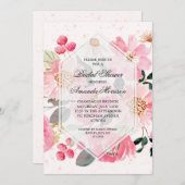 Einladungen zur Blumendusche (Vorne/Hinten)