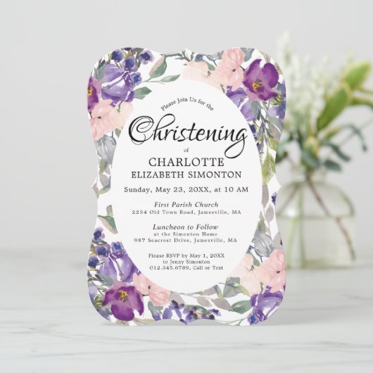 Einladungen zur Blumenweihe (Stehend Vorderseite)