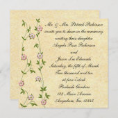 Einladungen zur Blütezeit (Vorne/Hinten)