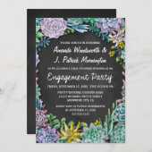 Einladungen zur Chalkboard-Gruppe (Vorne/Hinten)