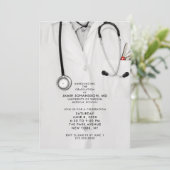 Einladungen zur Doktorand (Stehend Vorderseite)