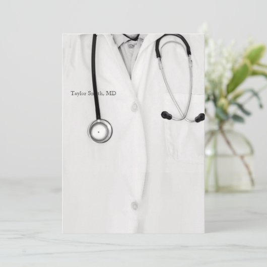 Einladungen zur Doktorand (Stehend Vorderseite)