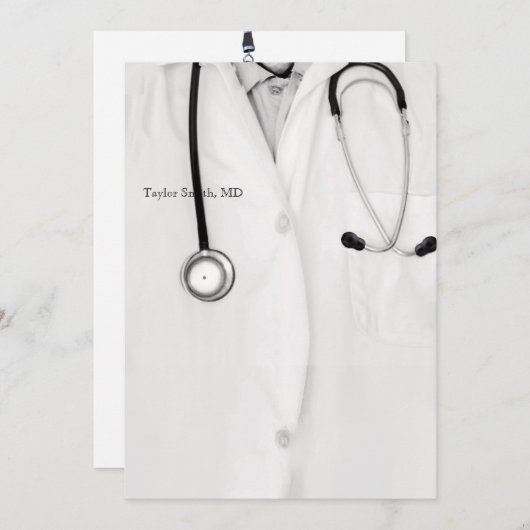 Einladungen zur Doktorand (Vorne/Hinten)